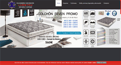 Desktop Screenshot of colchoneriacarretero.com